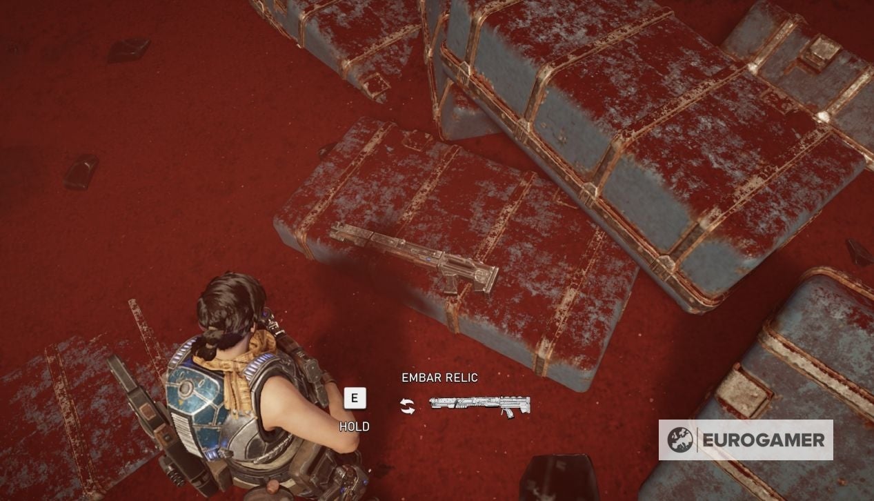 Gears 5 Relic Weapon locations Where to find the Lancer Relic, Boltok